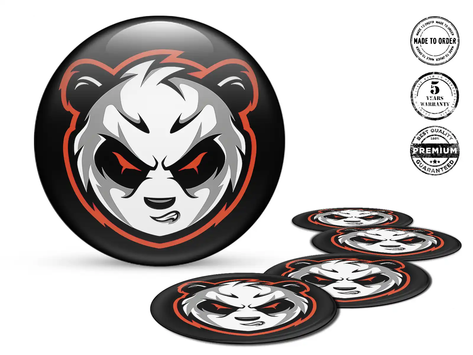 Pegatinas Silicona Personalizadas Insignias Deportivas